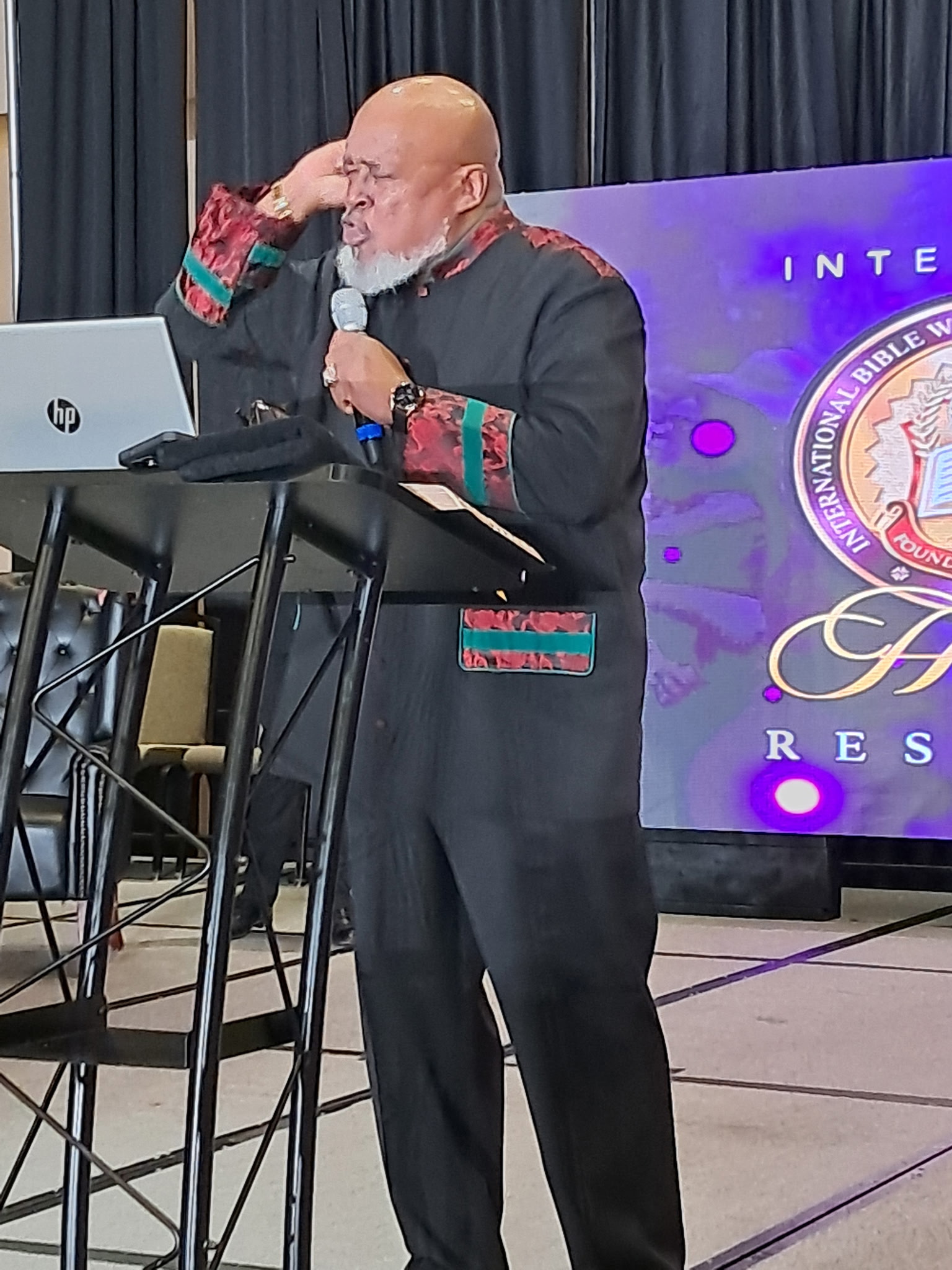 Bishop Robert L. Williams Jr. in ministry